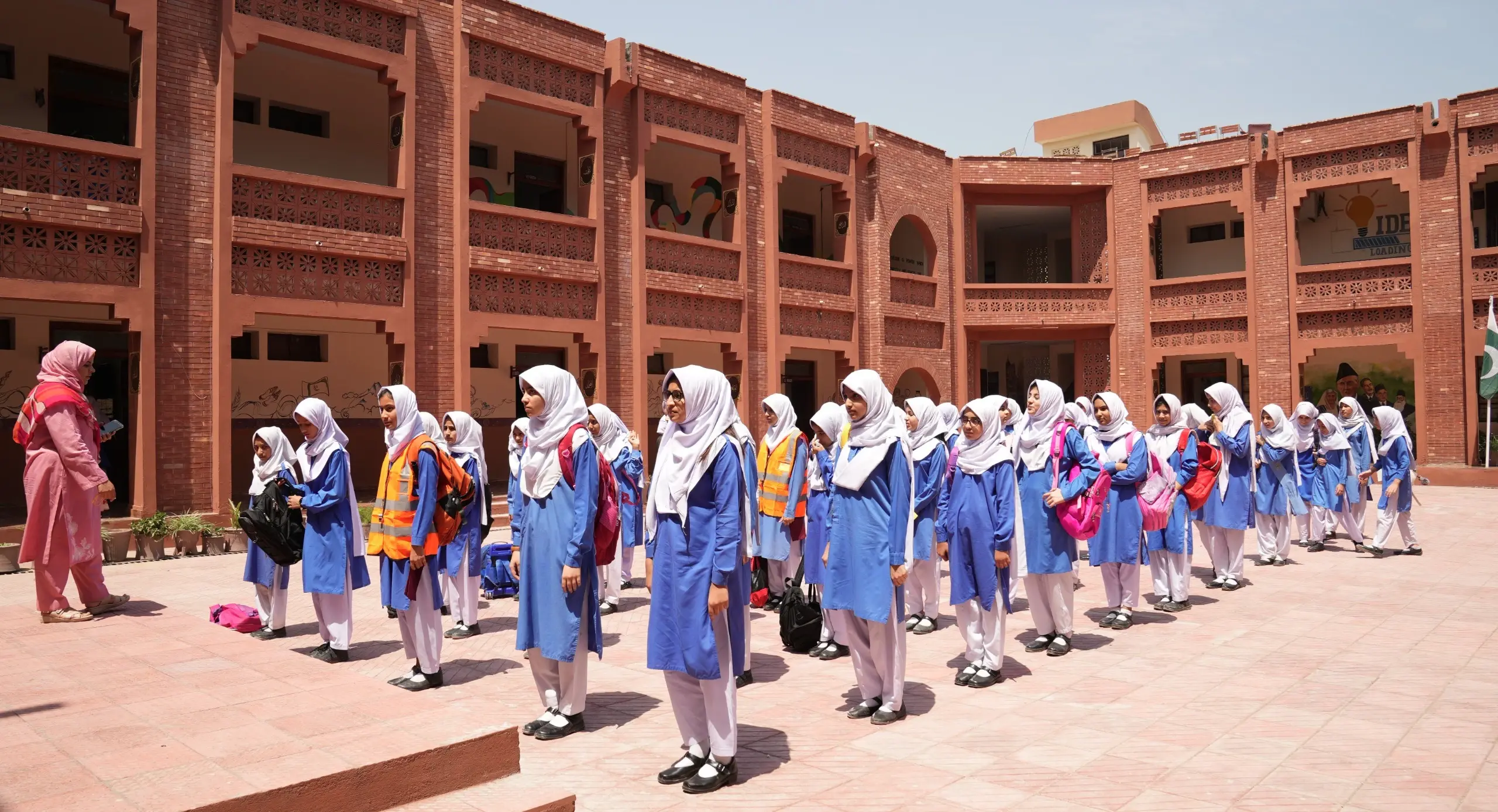 16-5-2024: NDMA's GCC has organized drills for school children to ensure that students, teachers, and staff are well-versed in emergency protocols and crisis management techniques.